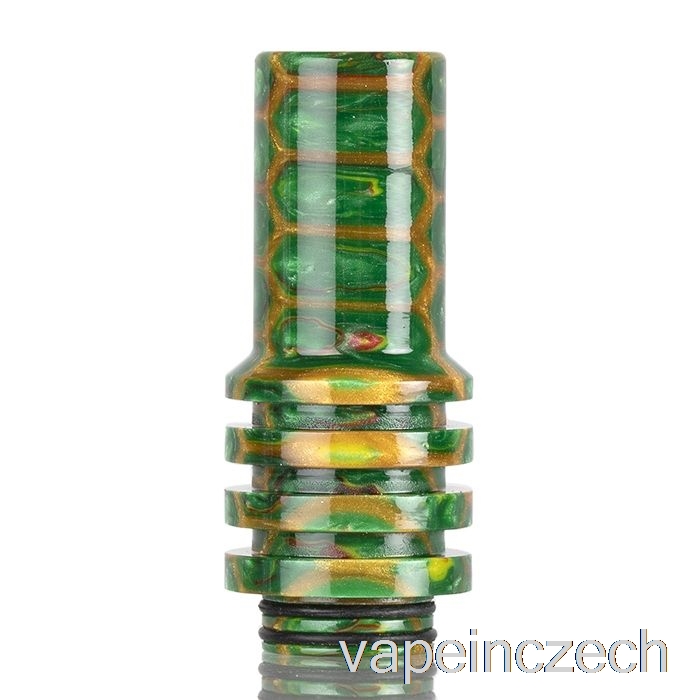 510 Komín Hadí Drip Tip Green Vape Bez Nikotinu